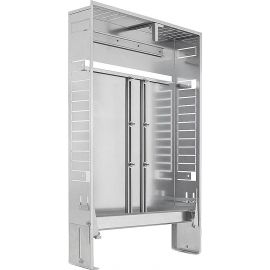Шкаф коллекторный Kan-therm SLIM+ для низкотемпературных систем 85x11.2-16.2x75-85см, белый (275132) | Теплые полы | prof.lv Viss Online