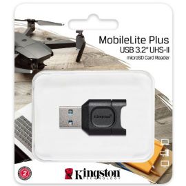Kingston MLPM External Memory Card Reader USB-A, Black | Memory card readers | prof.lv Viss Online