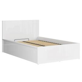Черно-красно-белая раскладная кровать Tetrix 120x200 см, без матраса, белая | Мебель для спальни | prof.lv Viss Online