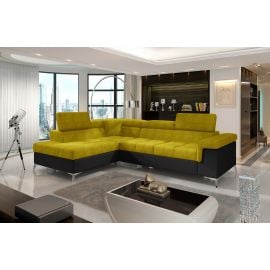 Eltap Eridano Omega/Soft Corner Pull-Out Sofa 202x275x90cm, Yellow (ERI_47) | Corner couches | prof.lv Viss Online