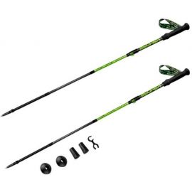 Spokey Sky Run Ski Poles 110-135cm Black/Green (926805) | Walking poles | prof.lv Viss Online