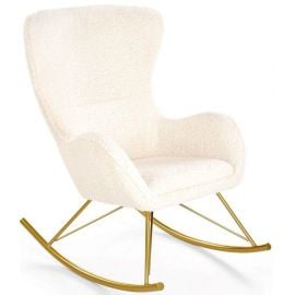 Halmar Liberto Relax Chair White | Rocking chairs | prof.lv Viss Online