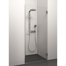 Glass Service Prelude 90cm 90PRE Shower Door Transparent Chrome | Stikla Serviss | prof.lv Viss Online