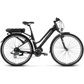 Электрический женский городской велосипед Kross E-Trans Hybrid 2.0 28