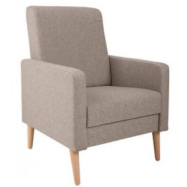 Black Red White Bizu Lounge Chair Beige | Lounge chairs | prof.lv Viss Online