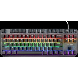 Trust GXT 834 Callaz TKL Keyboard Black (24666) | Gaming computers and accessories | prof.lv Viss Online
