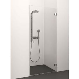 Glass Service Karin 60cm 60KAR Shower Door Transparent Chrome | Stikla Serviss | prof.lv Viss Online