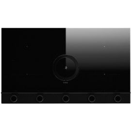 Elica Nikolatesla Unplugged BL/F/90 Built-in Induction Hob with Integrated Ventilation Black | Electric cookers | prof.lv Viss Online