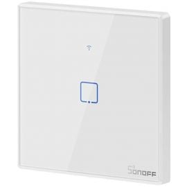 Sonoff T2EU1C-TX Умный Wi-Fi и RF настенный выключатель-сенсор White (IM190314015) | Умное освещение и электроприборы | prof.lv Viss Online