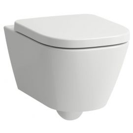 Laufen Meda Rimless Wall Hung Toilet Bowl Without Seat, White (H8201100000001) | Hanging pots | prof.lv Viss Online
