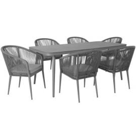 Home4you Ecco Garden Furniture Set Grey | Outdoor furniture sets | prof.lv Viss Online