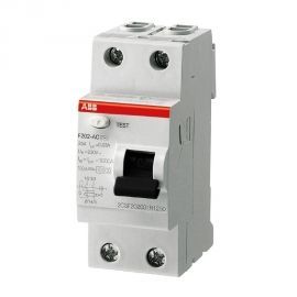 Abb Stotz Kontakt leakage circuit breaker 2-pole, Compact Home, AC