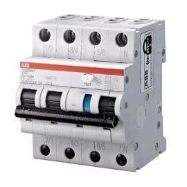 Abb Stotz Kontakt combined residual current circuit breaker C curve 4-pole, ProM Compact, AC | Leakage power switches | prof.lv Viss Online