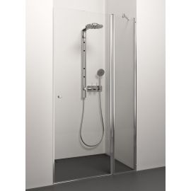 Glass Service Elegante 110cm 110ELE+ Shower Door Transparent Chrome | Shower doors and walls | prof.lv Viss Online