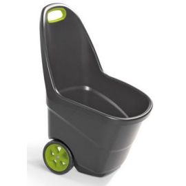 Keter Easy Go XL Garden Cart 62l Black/Green (29190643976) | Wheelbarrow | prof.lv Viss Online