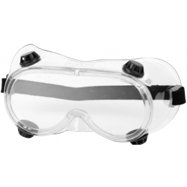 Richmann Safety Glasses Clear/Black (C0003) | Protect goggles | prof.lv Viss Online
