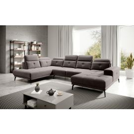 Eltap Bretan Savoy Corner Sofa 205x350x107cm, Grey (CO-BRE-LT-07SAV) | Corner couches | prof.lv Viss Online