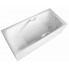 Spn Sofia 80x170cm Bathtub Left Side, White (BT-503-L) | Stone mass baths | prof.lv Viss Online