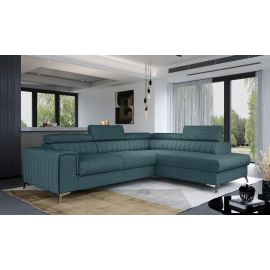 Eltap Laurence Large Pull-Out Corner Sofa 205x275x98cm Right Corner Blue (Lau_30) | Corner couches | prof.lv Viss Online
