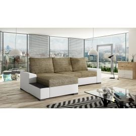 Eltap Black Berlin/Soft Corner Pull-Out Sofa 165x245x90cm, Beige (Ng13) | Sofas | prof.lv Viss Online