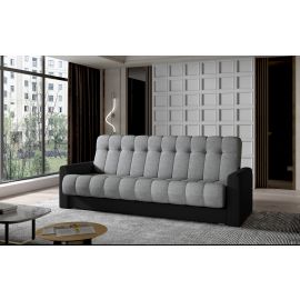 Eltap Garett Retractable Sofa 85x210x90cm Grey/Black (Gar_05) | Sofas | prof.lv Viss Online