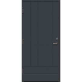 Двери Viljandi Cecilia VU-T1 внешние, черные, 888x2080мм, левые (13-00003) | Двери | prof.lv Viss Online