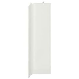 Hafele Roktura Strip, L-shaped, Vertical, 2460mm, White (126.37.722) | Furniture handles | prof.lv Viss Online