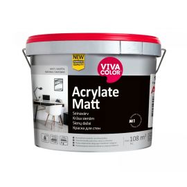 Vivacolor Acrylic Matt A Washable Wall Paint, Matte | Indoor paint | prof.lv Viss Online