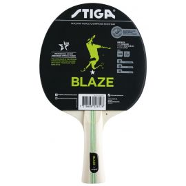 Stiga Table Tennis Racket Blaze Black (1211-6018-01) | Stiga | prof.lv Viss Online