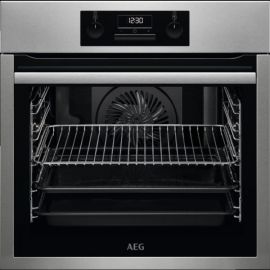 AEG BES331010M Built-In Electric Oven, Black/Silver | Built-in ovens | prof.lv Viss Online