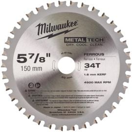 Zāģripa Milwaukee 150mm, 34 zobu (48404080) | Zāģripas | prof.lv Viss Online