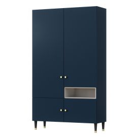 Шкаф Eltap Includo 60x120x205 см, синий (SF-INC-N-SZA120) | Шкафы для одежды | prof.lv Viss Online