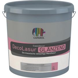 Lazūras Krāsa Caparol DecoLasur Glanzend Spīdīga, 2.5l (785653) | Dekoratīvās krāsas | prof.lv Viss Online