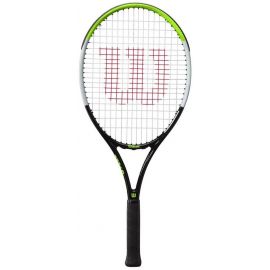 Теннисная ракетка Wilson BLADE FEEL 25 Черно-зеленая (WR027110U) | Теннисные ракетки | prof.lv Viss Online