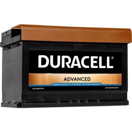 Duracell Advanced DA 74 Auto Akumulators 74Ah, 680A