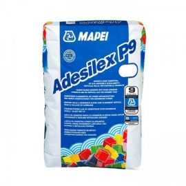 Mapei Adesilex P9 Эластичный клей для плитки (C2TE) | Плиточные клеи | prof.lv Viss Online