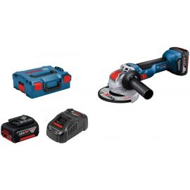 Bosch GWX 18V-10 Cordless Angle Grinder X-Lock 18V 2x5Ah (06017B0102) | Grinding machines | prof.lv Viss Online