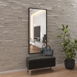 Eltap Vasto Wall-mounted Mirror 60x140, Black (MI-VAS-B-14060) | Interior items | prof.lv Viss Online