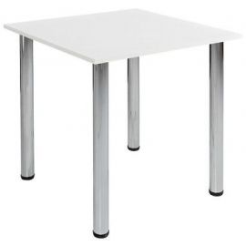 Black Red White Mikla Kitchen Table 75x75cm, White | Kitchen furniture | prof.lv Viss Online
