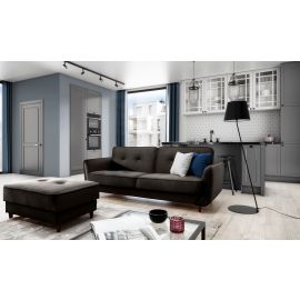 Eltap Bellis Extendable Sofa 220x90x83cm Universal Corner, Brown (SO-BEL-22NU) | Sofas | prof.lv Viss Online