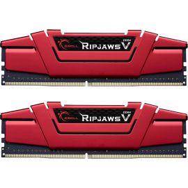 G.Skill Ripjaws V F4-3200C14D-16GVR Оперативная Память DDR4 16GB 3200MHz CL14 Красная | Компоненты компьютера | prof.lv Viss Online