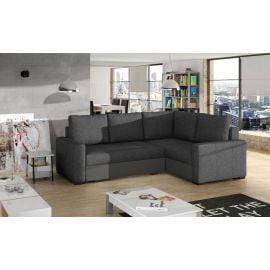 Stūra Dīvāns Izlaižams Eltap Corona Inari/Soft 162x235x90cm Labais Stūris Pelēks (Cor_16) | Izvelkamie dīvāni | prof.lv Viss Online