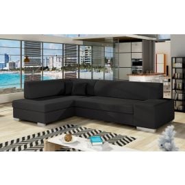 Eltap Fabio Soft Corner Pull-Out Sofa 167x268x73cm, Black (F18) | Sofas | prof.lv Viss Online