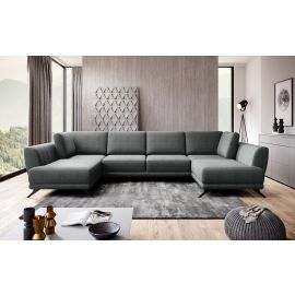 Eltap Larco Vero Corner Pull-Out Sofa 191x362x90cm, Grey (CO-LA-05VER) | Living room furniture | prof.lv Viss Online