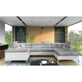 Eltap Thiago Sawana/Soft Pull-Out Corner Sofa 43x208x88cm, Grey (Th_10) | Corner couches | prof.lv Viss Online