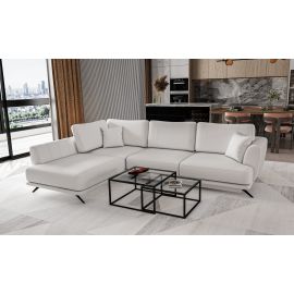 Eltap Larde Soft Corner Pull-Out Sofa 191x276x90cm, White (CO-LAR-LT-17SOF) | Living room furniture | prof.lv Viss Online