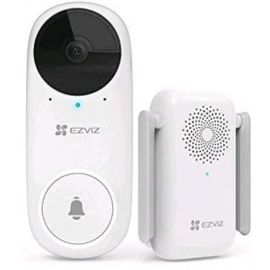 Ezviz VTO3211D-P1-S2 1 Button Smart Video Doorbell Black (6939554984525) | Mailboxes, domophones, doorbells | prof.lv Viss Online