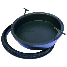 Plastmasas Vāks Ej 45cm, melns (WREN PF 450R) | Ej | prof.lv Viss Online