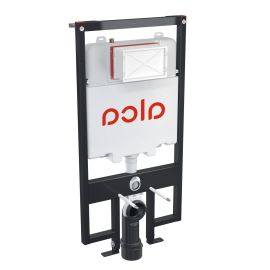Built-in Toilet Frame Black (A2015001101) | Wall-mounted toilet mounting element | prof.lv Viss Online