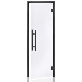 Andres AU Premium Black Steam Room Doors | Glass doors | prof.lv Viss Online